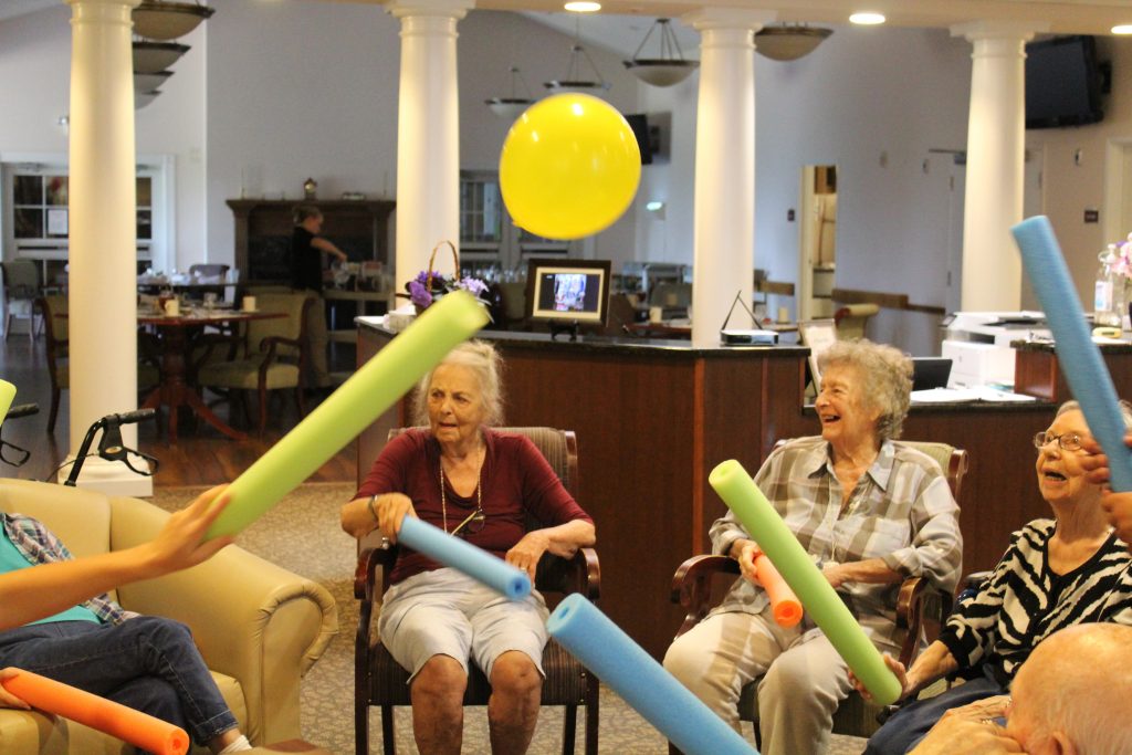 Noodle Ball - Hidden Springs Senior Living