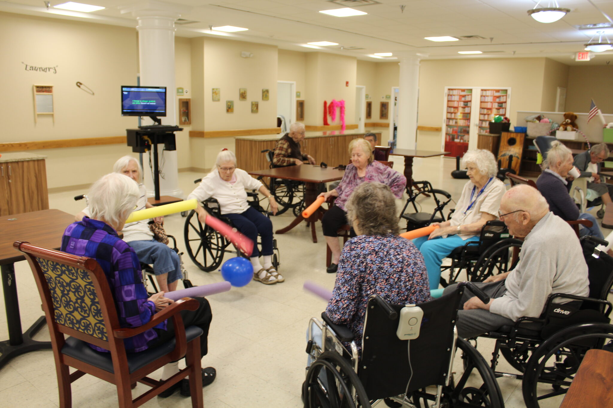 Noodle Ball - Hidden Springs Senior Living